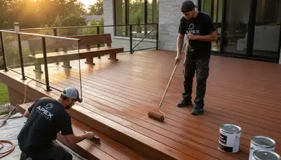 Professional deck staining and painting in La Jolla, CA for coastal wood protection and curb appeal