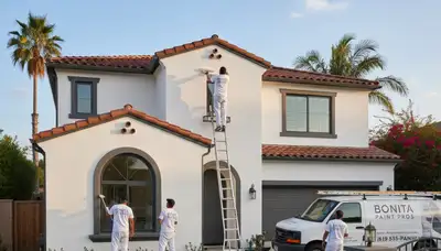 House painting services in La Jolla, CA for homes, interiors, and exteriors by Painting La Jolla CA