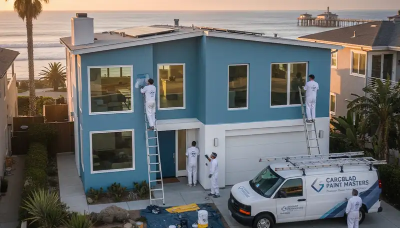 House painting services in La Jolla, CA for residential exterior and interior painting projects