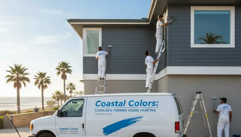 House painting service in La Jolla, CA for residential exterior and interior painting projects