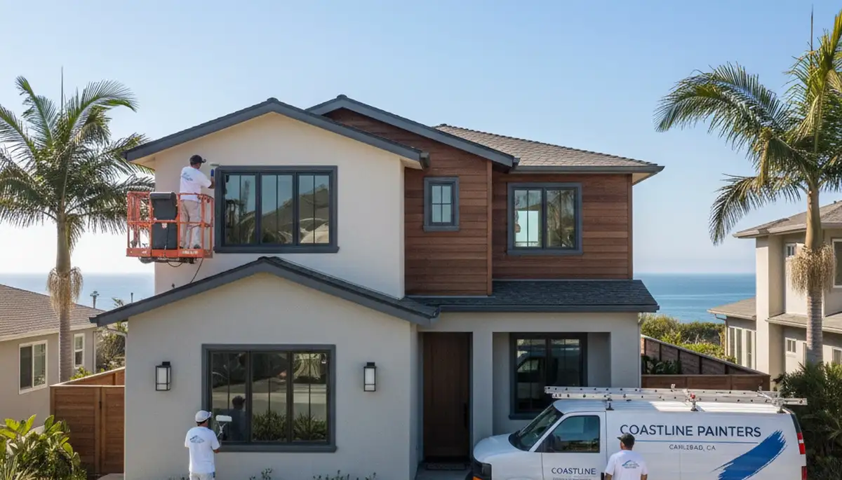 House painting services in La Jolla, CA for residential interiors and exteriors