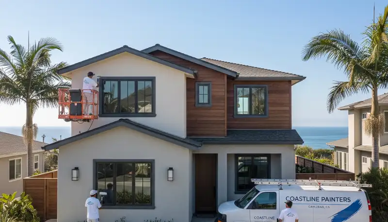 House painting services in La Jolla, CA for residential interiors and exteriors