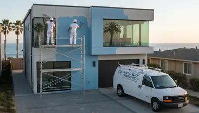 House painting services in La Jolla, CA for residential exteriors and interior painting projects