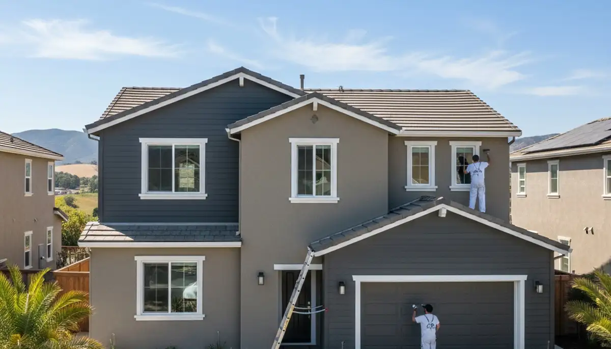 House painting contractor in La Jolla, CA providing professional interior and exterior painting services