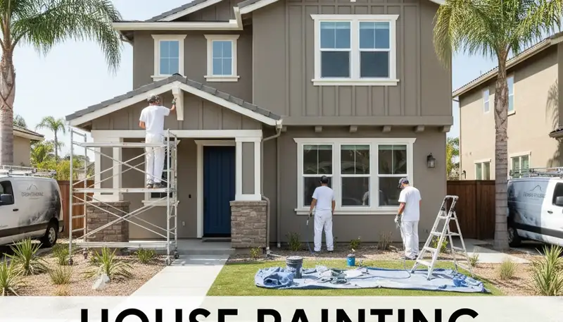 Professional house painting service in La Jolla, CA for residential interior and exterior projects