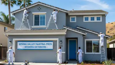 Professional house painting service in La Jolla, CA for residential exterior and interior painting projects