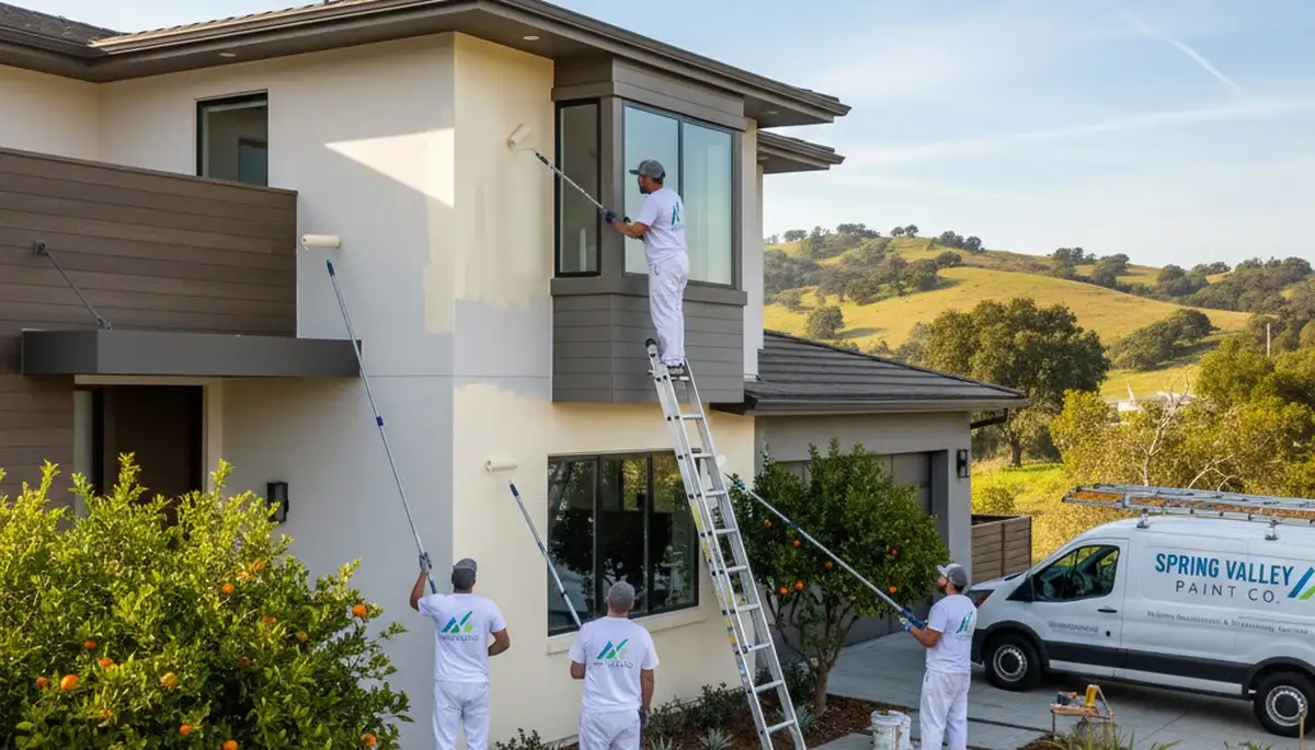 House painting services in La Jolla, CA for homes, walls, and exterior finishes by Painting La Jolla CA