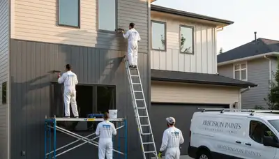 Professional siding painting in La Jolla, CA protecting coastal homes from salt air and sun damage